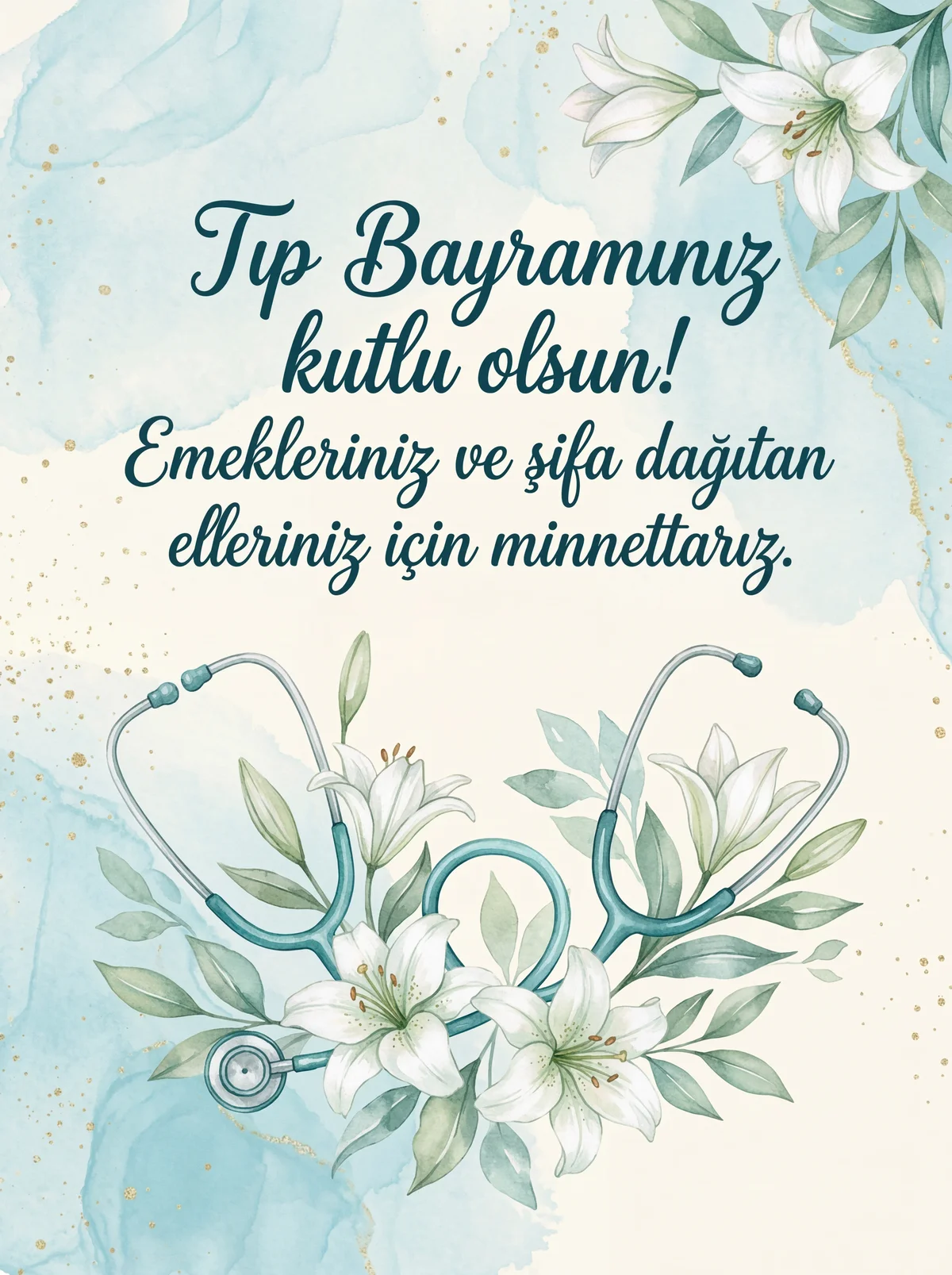 Doktoruma Tıp Bayramı kutlama mesajı