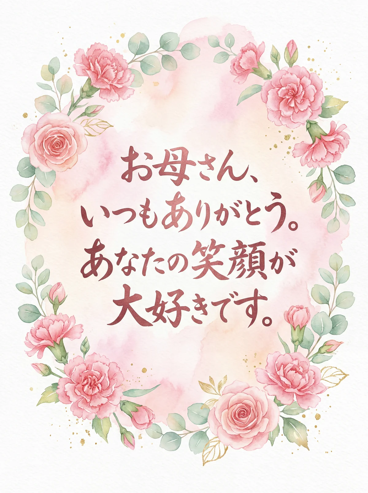 母の日に贈る、お母さんへの心温まる感謝のメッセージ