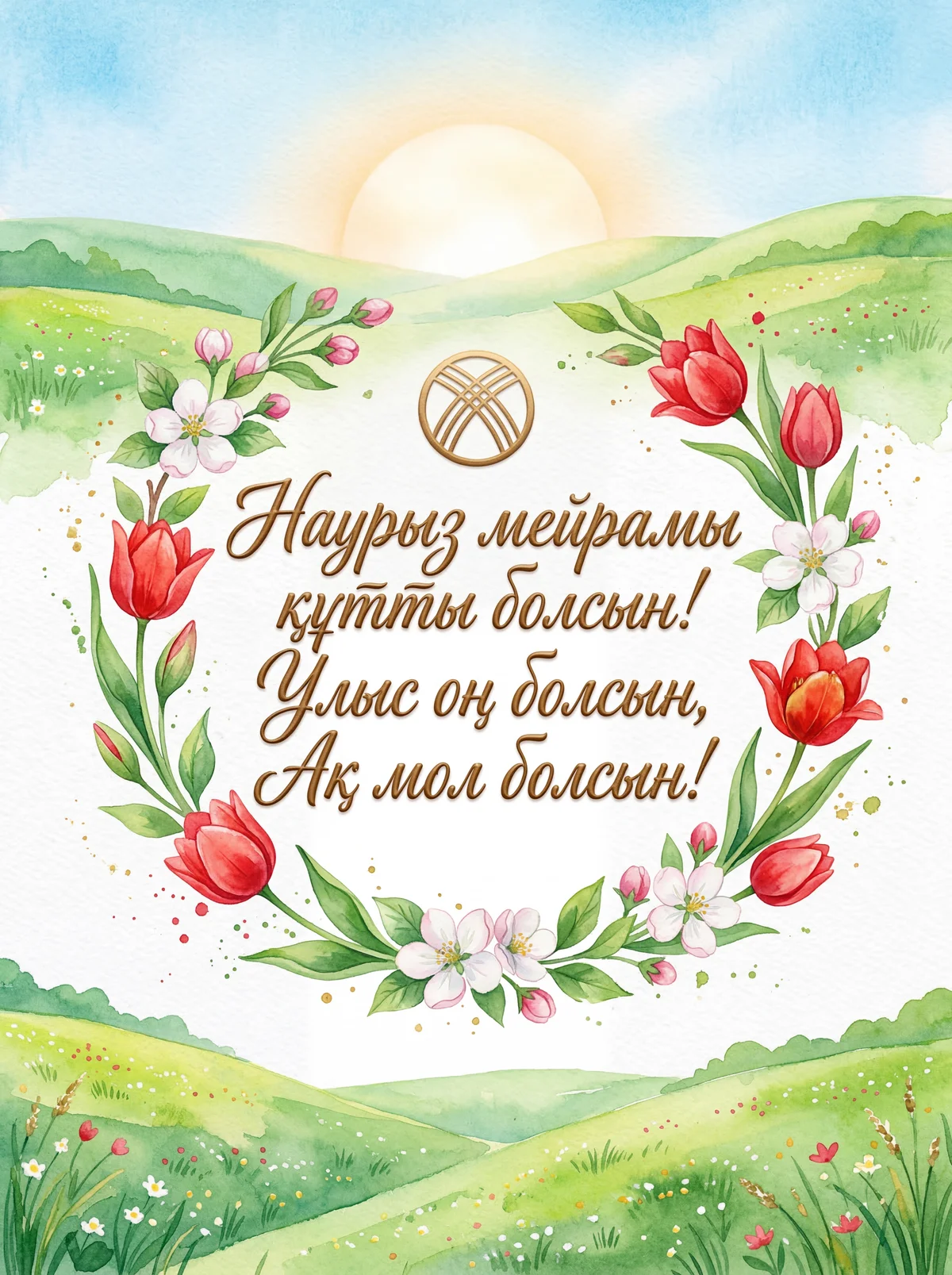 Көктем мерекесі Наурыз құтты болсын!