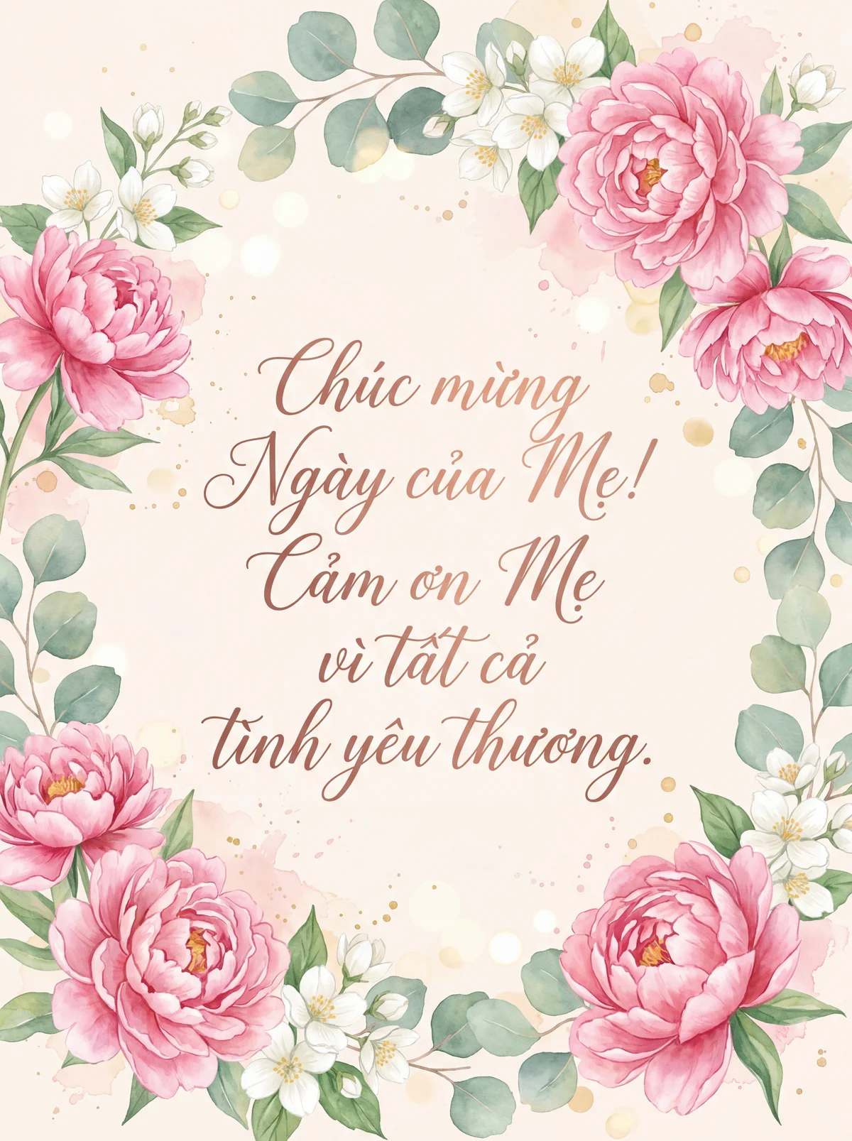 Thiệp chúc mừng Ngày của Mẹ