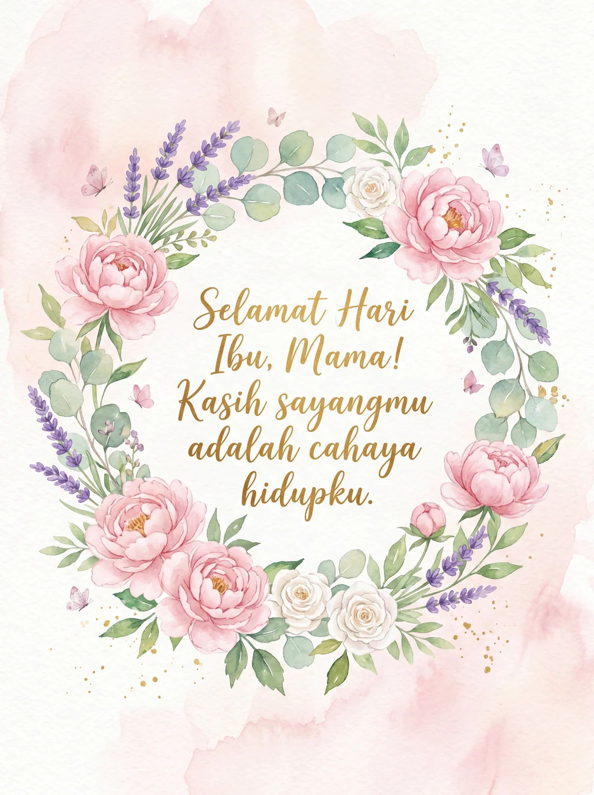 Ucapan Hari Ibu untuk mama tersayang