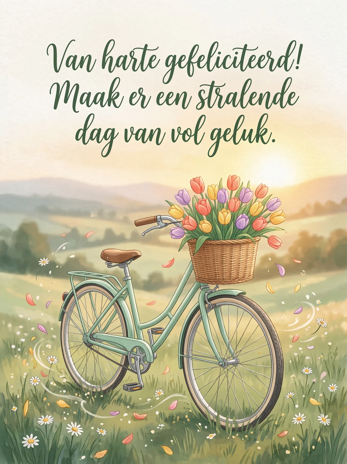 Van harte gefeliciteerd met je verjaardag!
