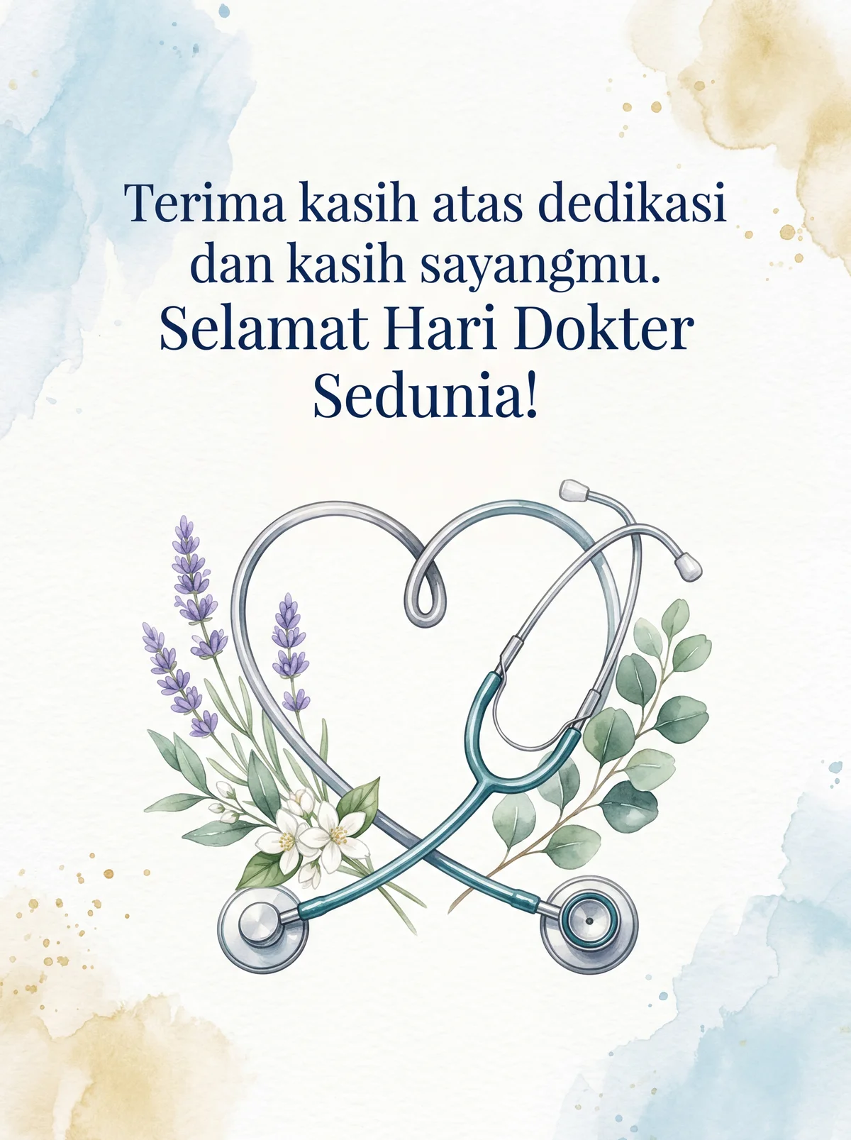 ucapan terima kasih untuk dokter di Hari Dokter Sedunia