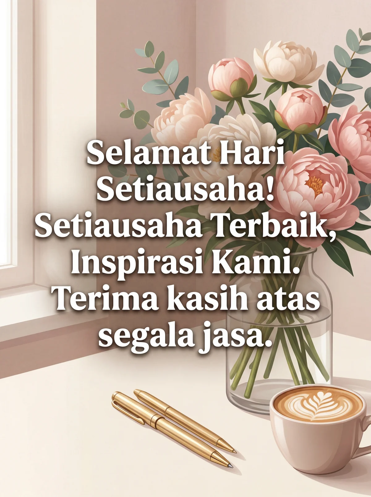 Ucapan Hari Setiausaha untuk setiausaha terbaik