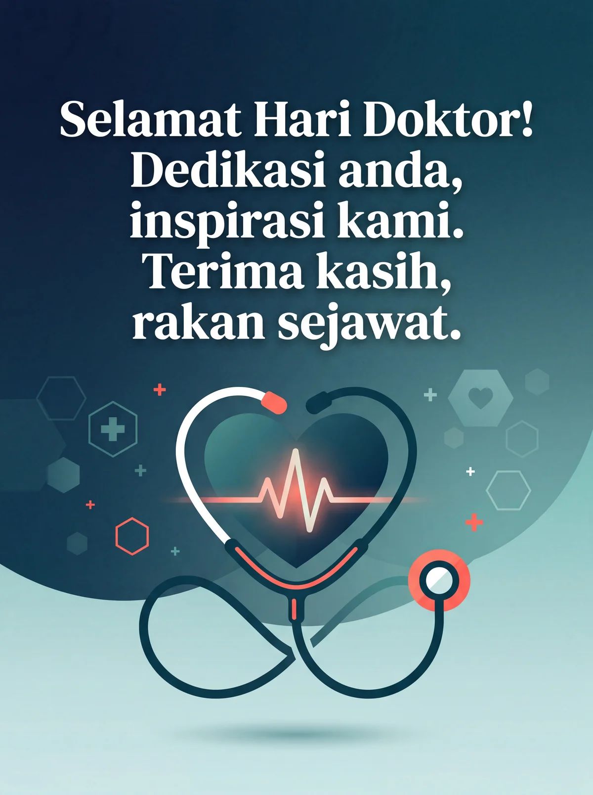 Ucapan Hari Doktor untuk rakan sekerja