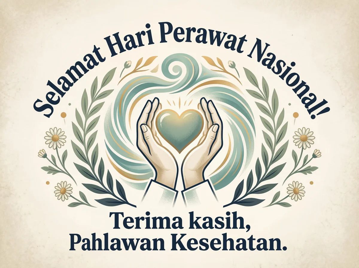 Selamat Hari Perawat Nasional untuk pahlawan kita!