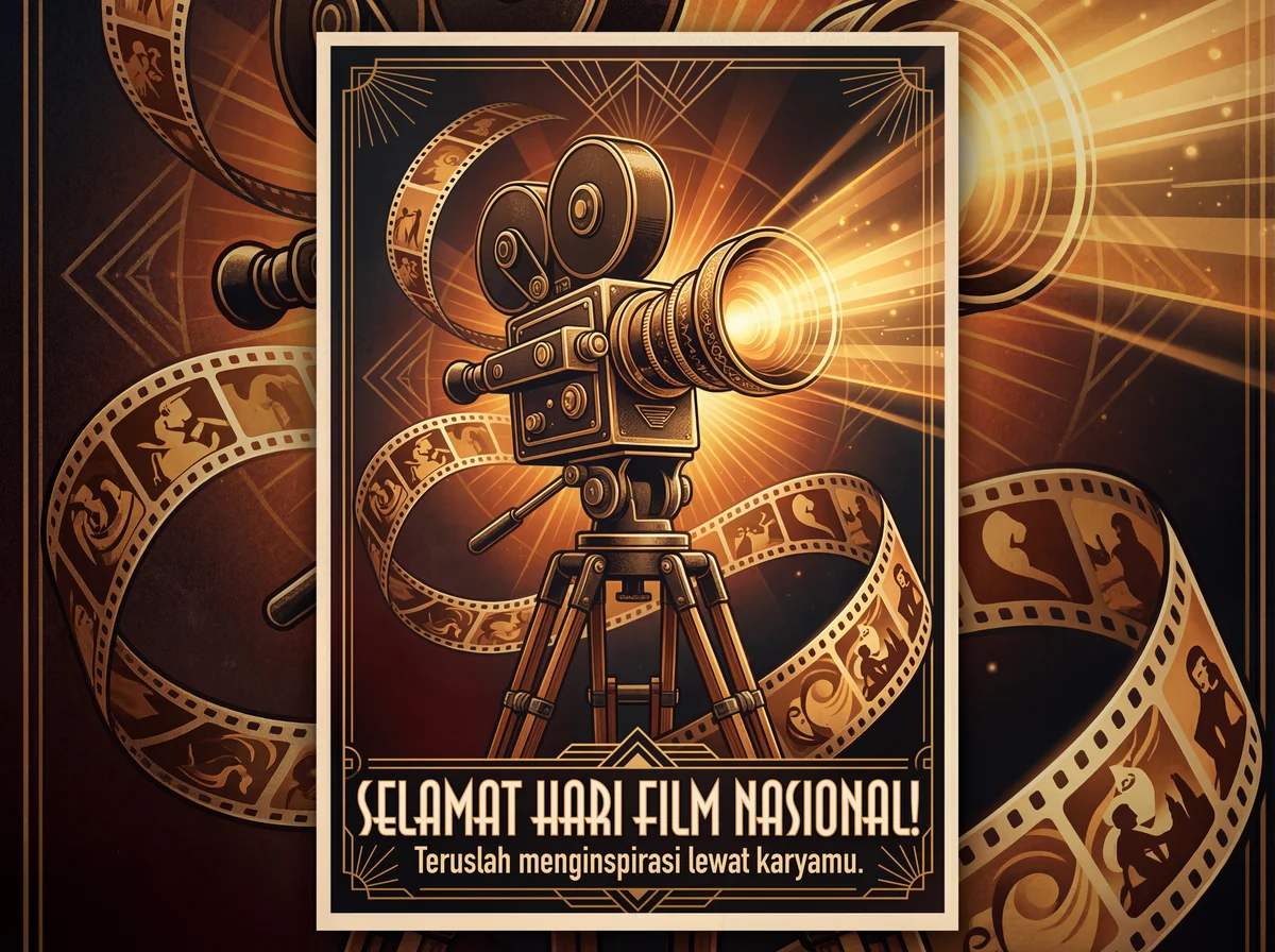 Ucapan selamat Hari Film Nasional untuk sineas favorit