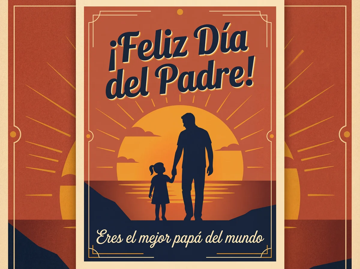 Feliz Día del Padre, el mejor papá del mundo
