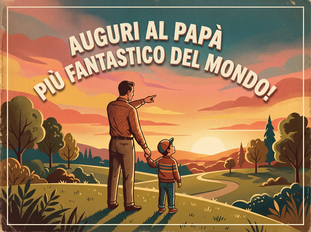 Auguri al papà più fantastico del mondo in questa Festa del ...