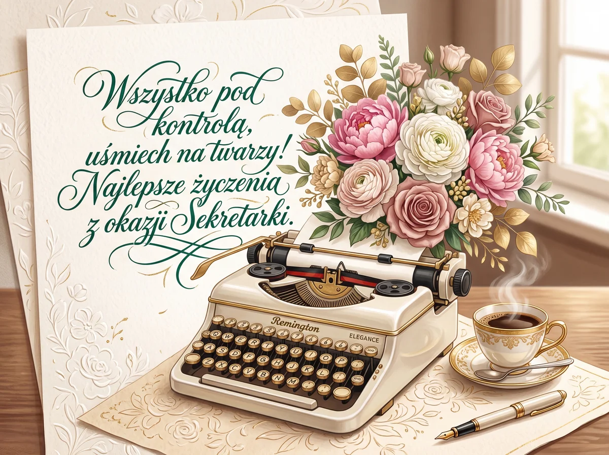 życzenia dla sekretarki z okazji jej święta