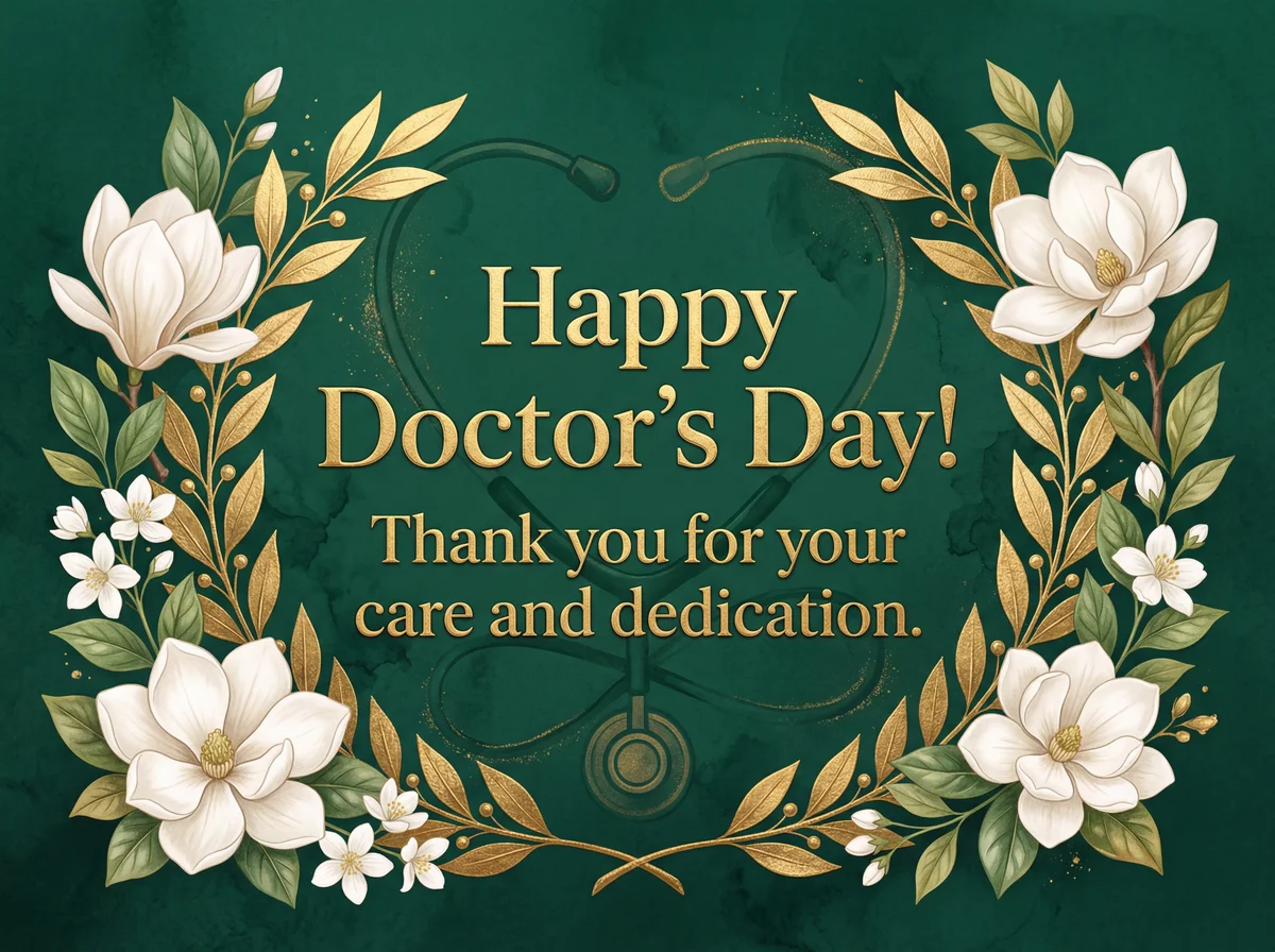 Happy National Doctor's Day wishes