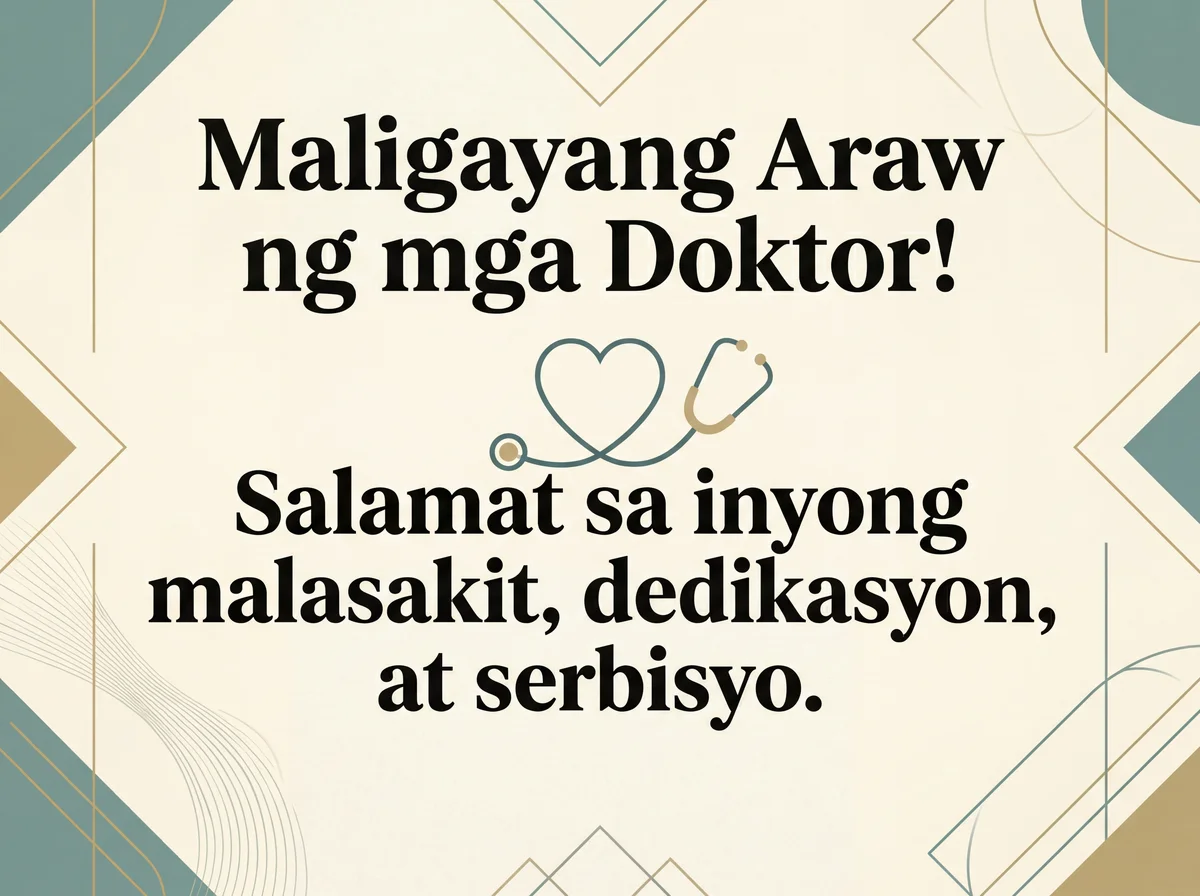 tl Həkimlər Günü təbriki