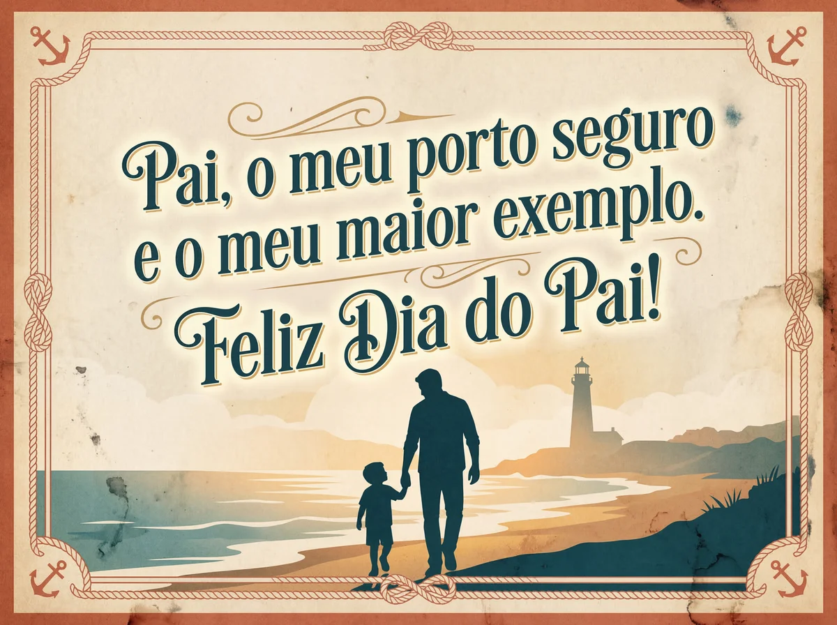 Mensagem carinhosa para o Dia do Pai em Portugal