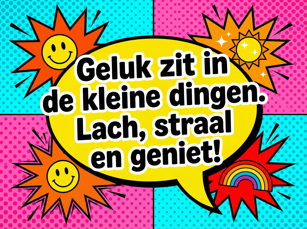 Tekst voor kaart Internationale Dag van het Geluk