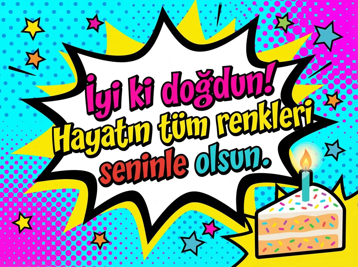 Arkadaşa doğum günü kartı kısa metin