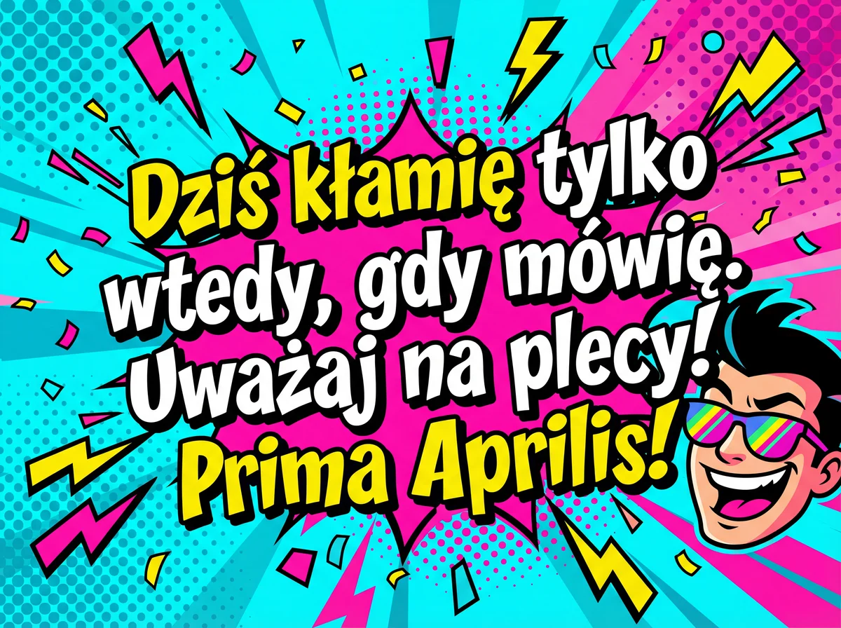 Śmieszne życzenia na Prima Aprilis dla przyjaciela