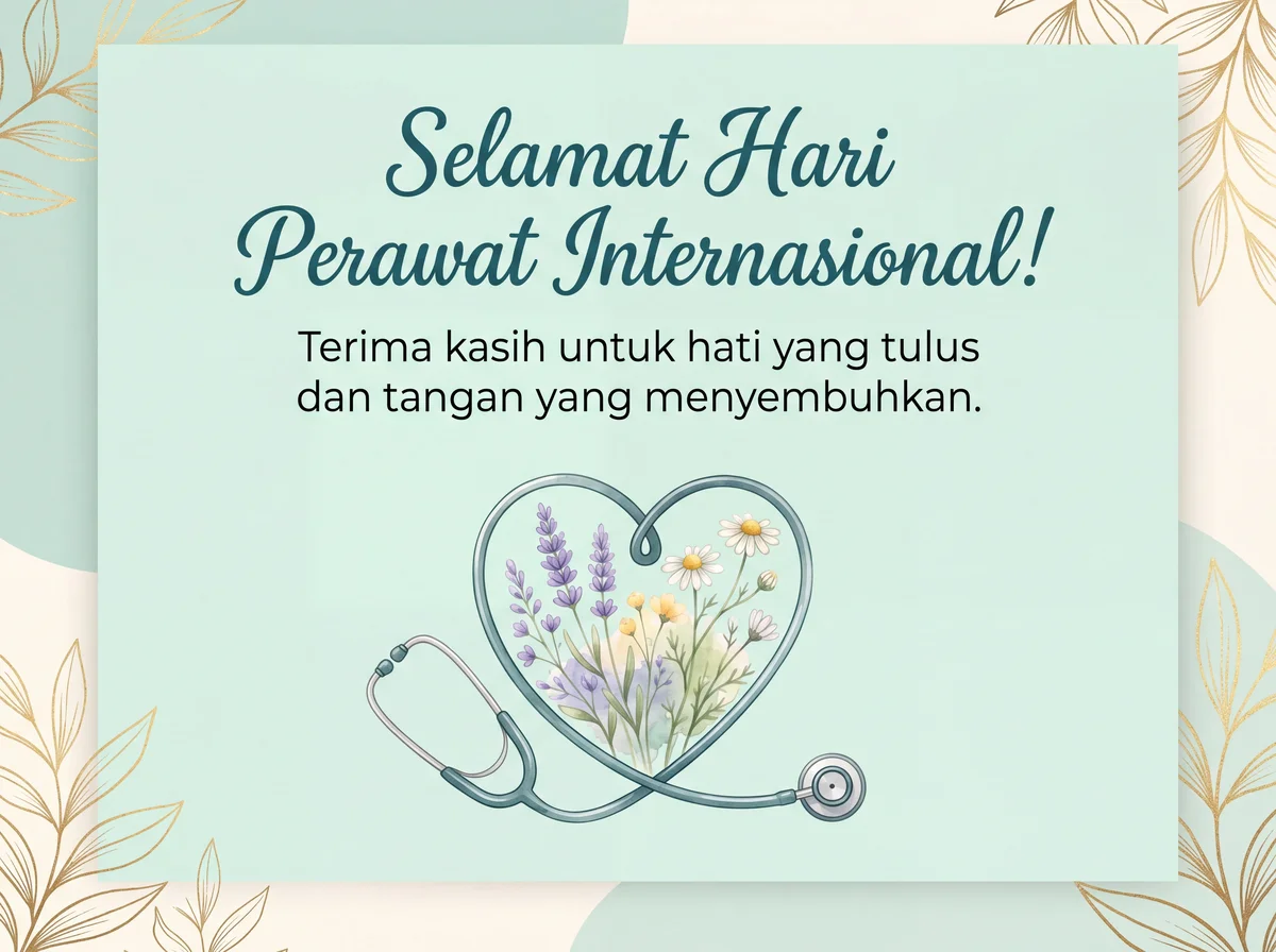 Ucapan Hari Perawat Internasional untuk perawat terbaik