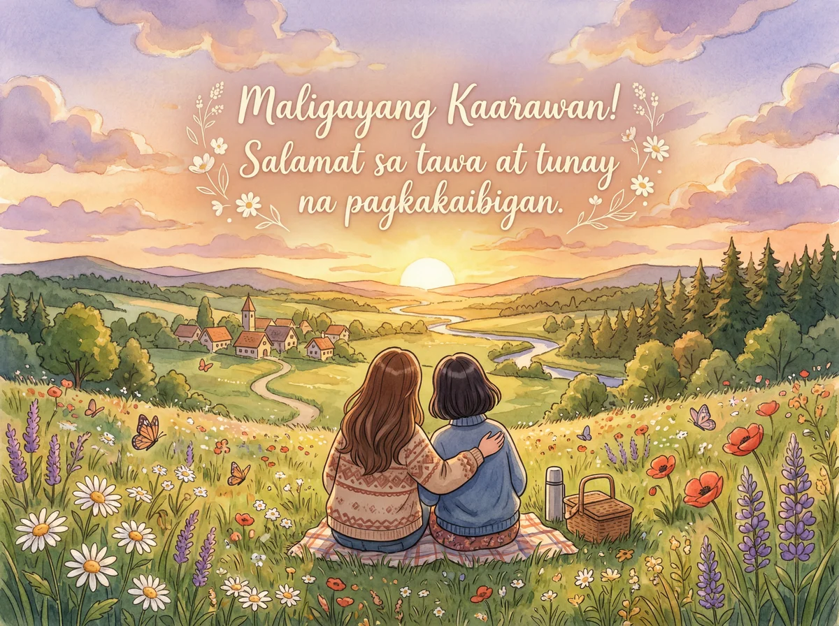 mensahe para sa kaarawan ng isang kaibigan