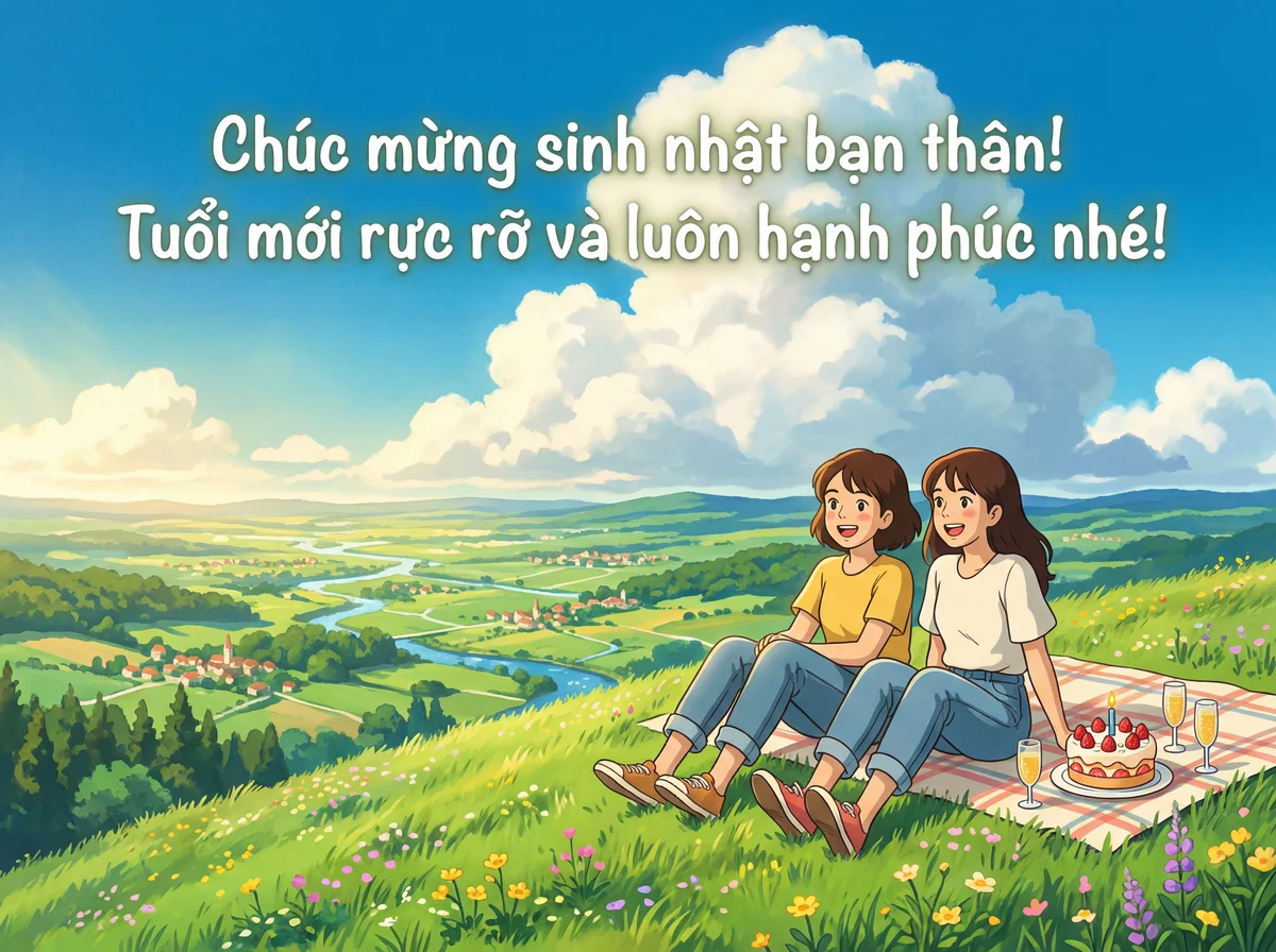 lời chúc sinh nhật bạn thân