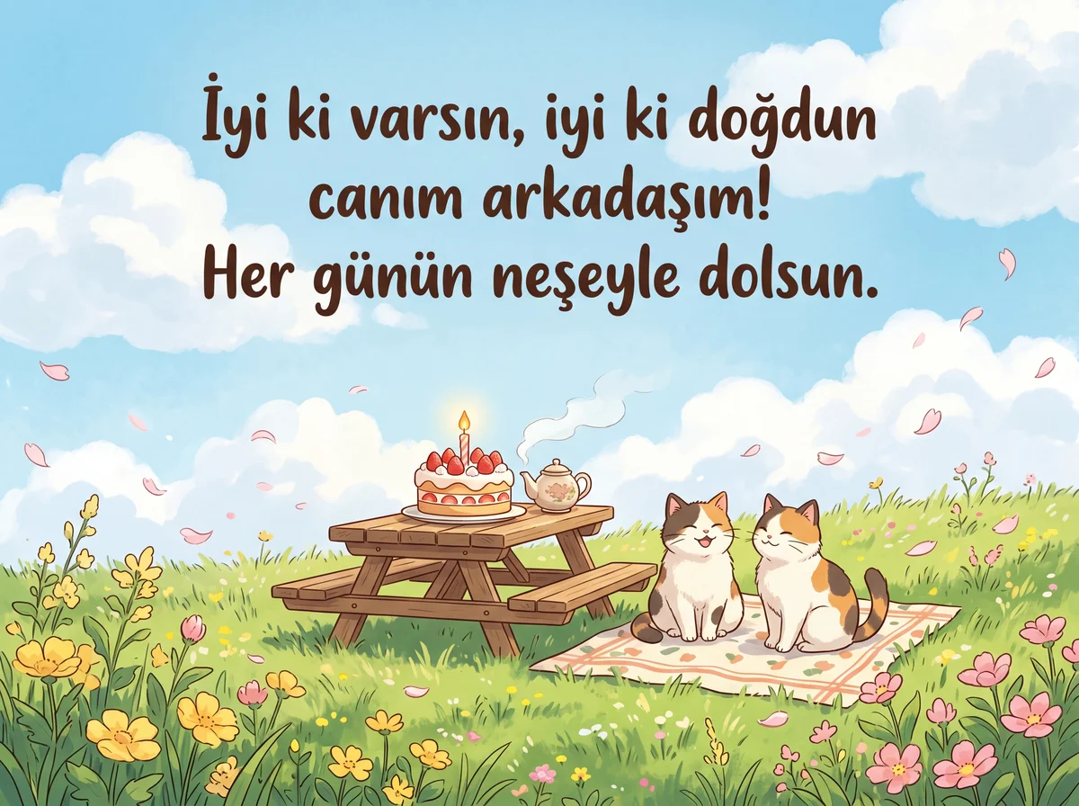 canım arkadaşıma doğum günü mesajı