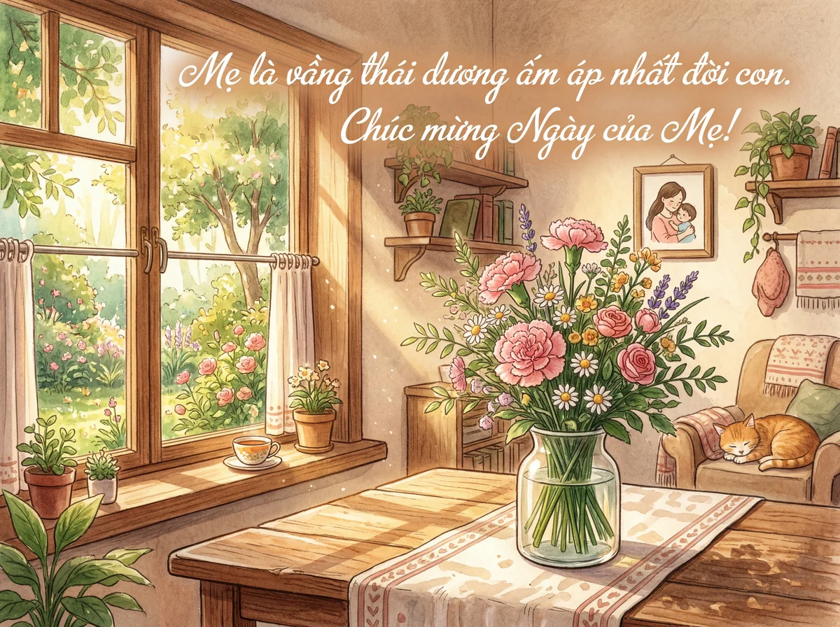 Lời chúc ý nghĩa dành cho Ngày của Mẹ