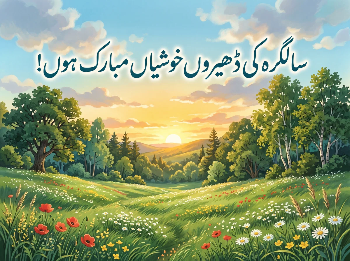 سالگرہ کی ڈھیروں خوشیاں مبارک ہوں