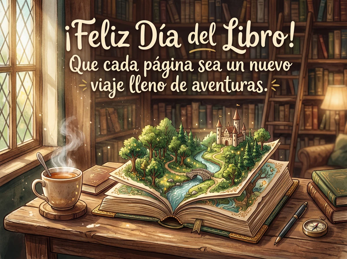 Feliz Día del Libro para un gran lector