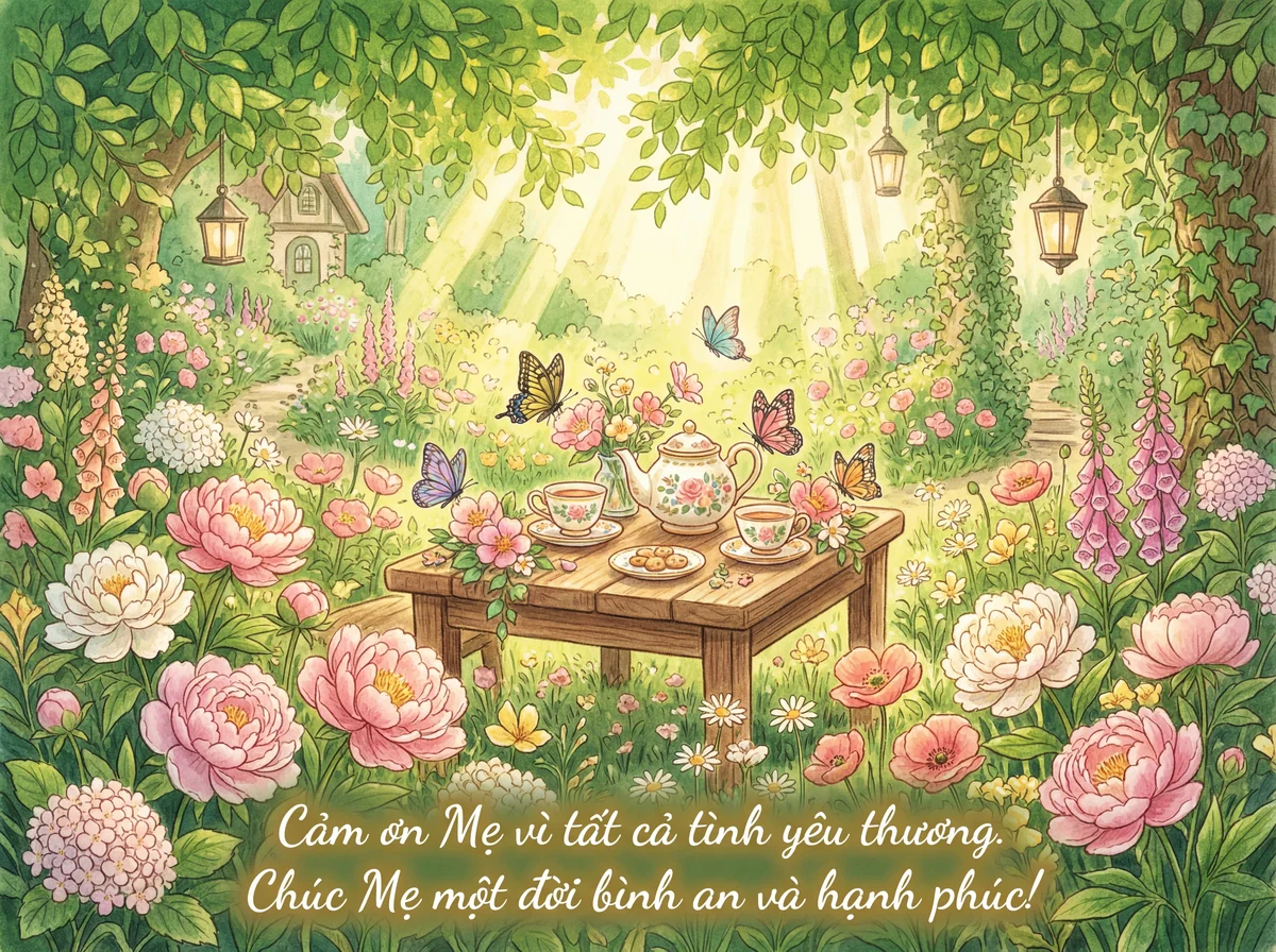 Lời chúc ý nghĩa dành tặng mẹ nhân Ngày của Mẹ