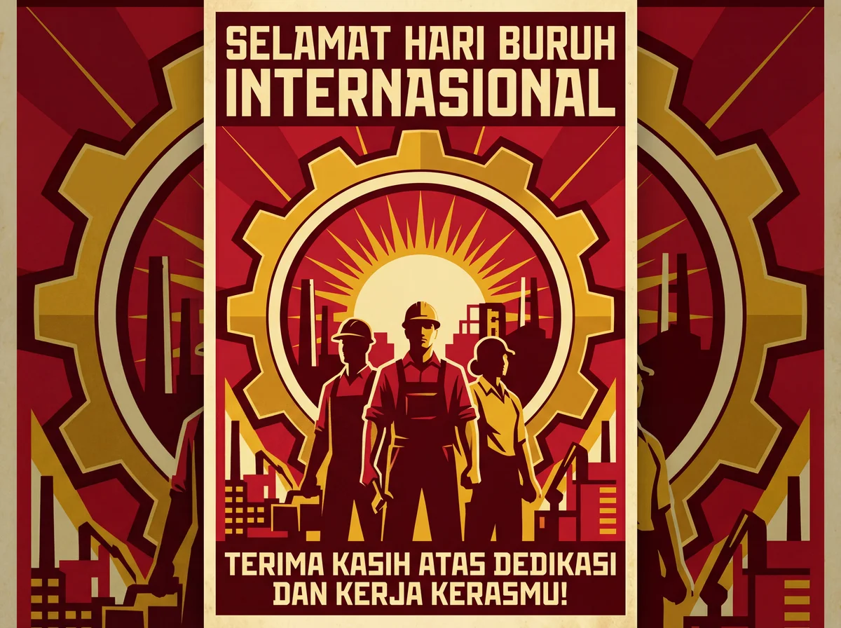 Ucapan Hari Buruh Internasional untuk semua pekerja keras