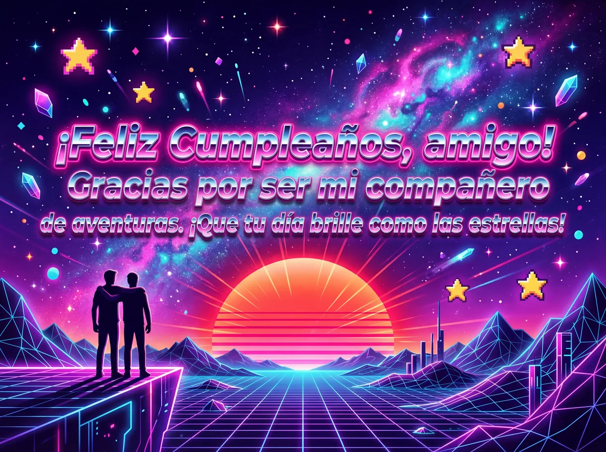 tarjeta de cumpleaños para un amigo especial