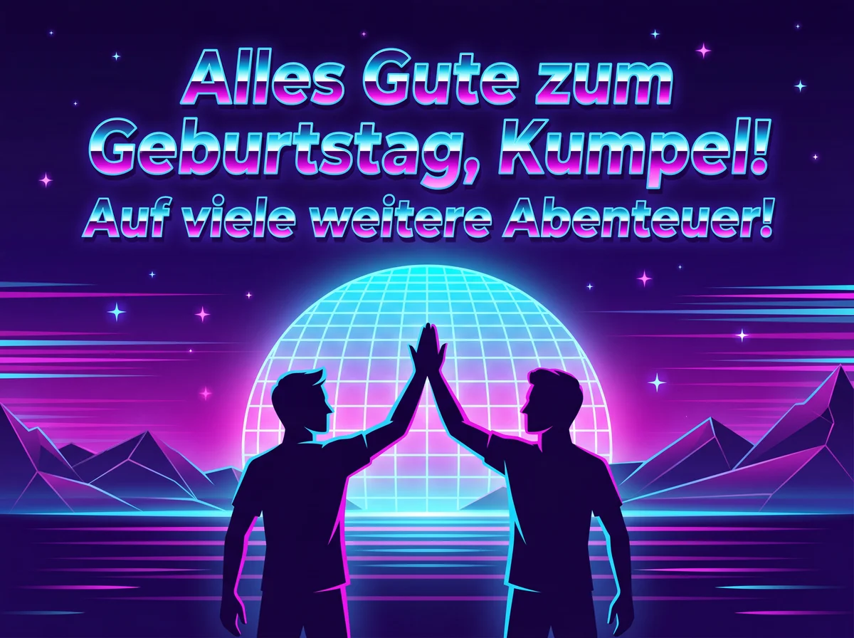 Geburtstagskarte für den besten Freund
