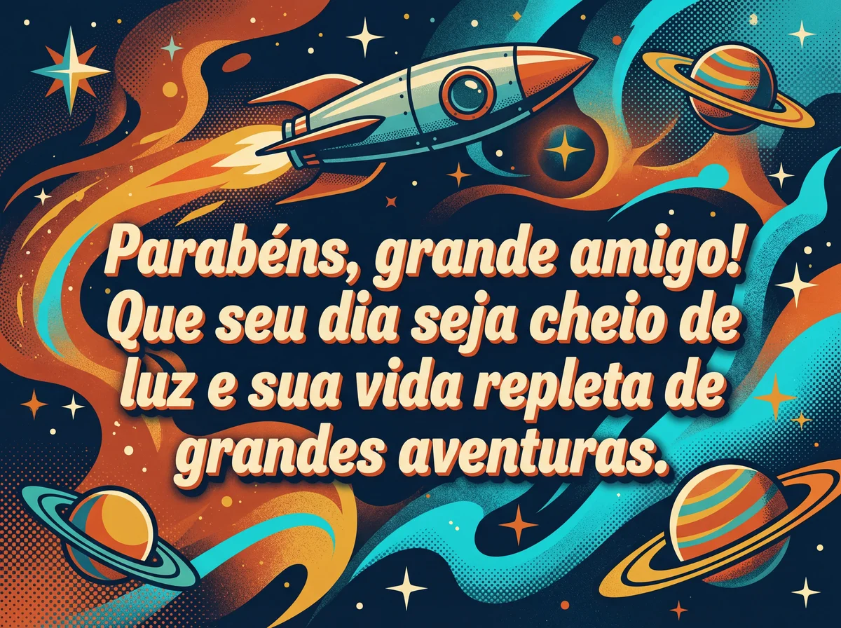Mensagem de aniversário para um amigo especial