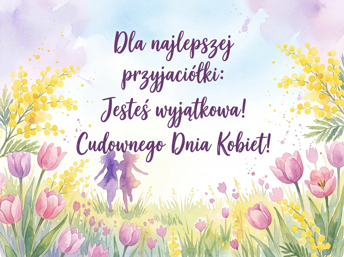 życzenia na Dzień Kobiet dla najlepszej przyjaciółki