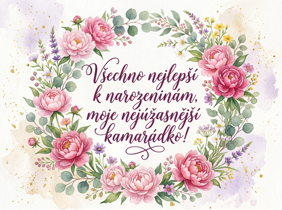 přání k narozeninám pro nejlepší kamarádku