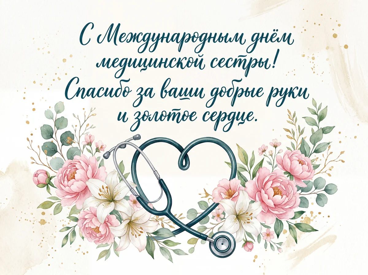 поздравление медсестре с Международным днем медсестер