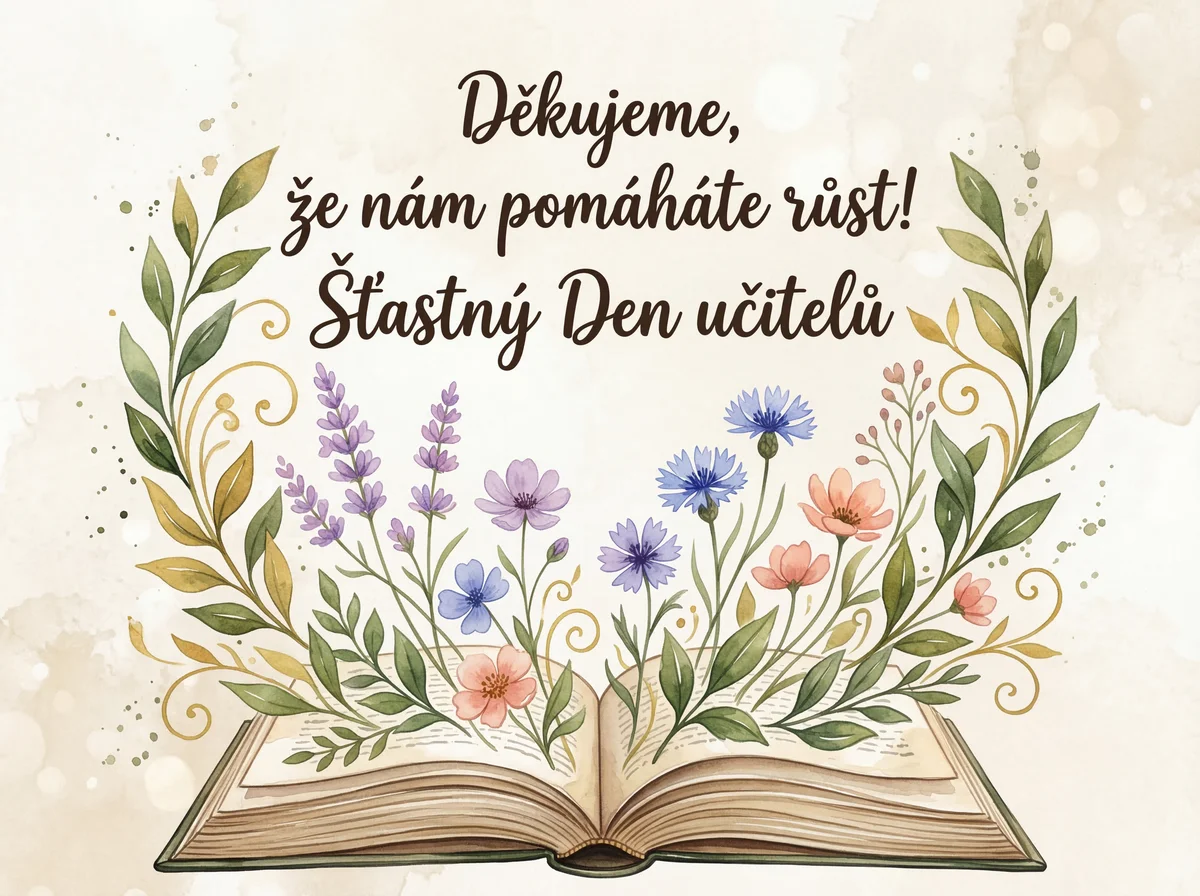 přání k Den učitelů pro oblíbeného učitele