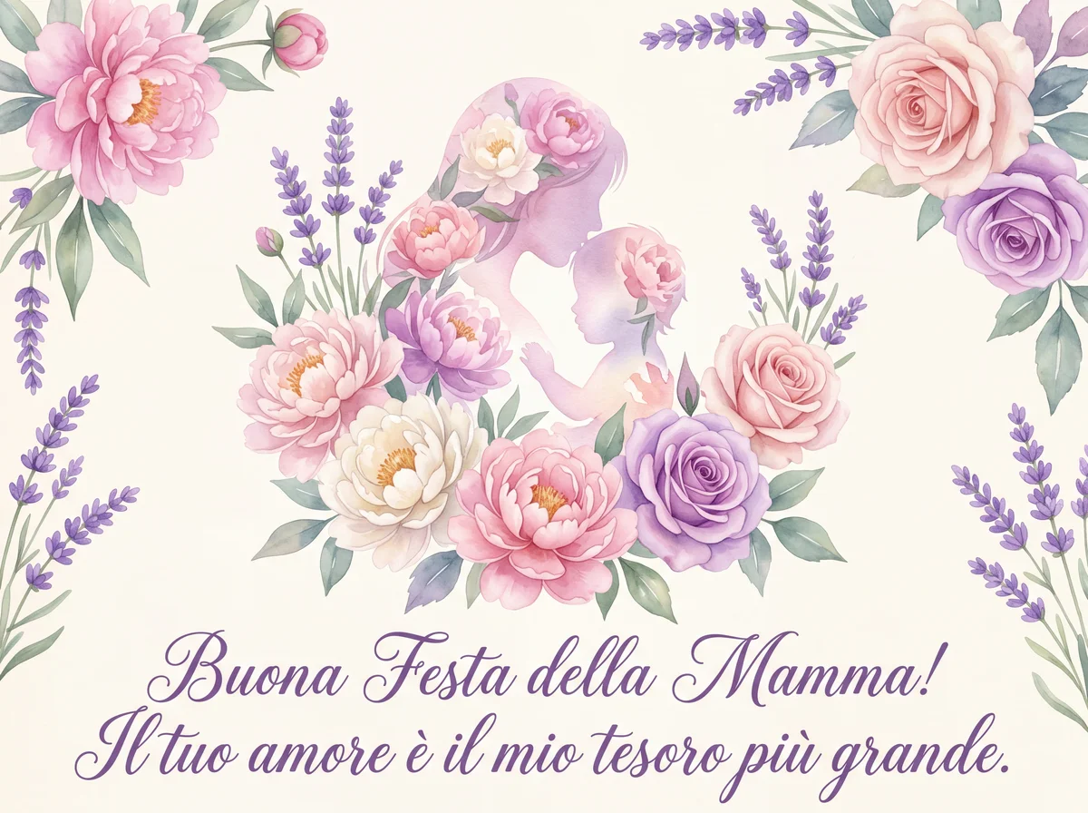 biglietto per la festa della mamma