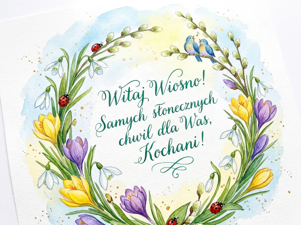 Życzenia na Pierwszy Dzień Wiosny dla przyjaciół