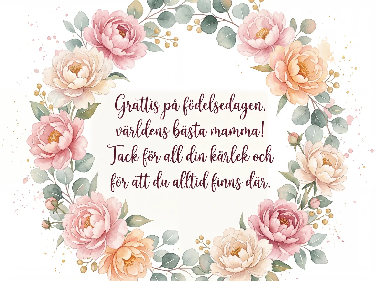 födelsedagskort till mamma
