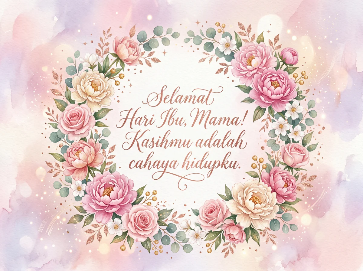Ucapan Hari Ibu untuk mama tercinta