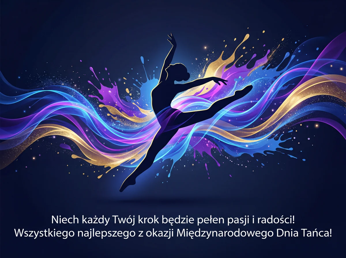 życzenia z okazji Międzynarodowego Dnia Tańca dla tancerza
