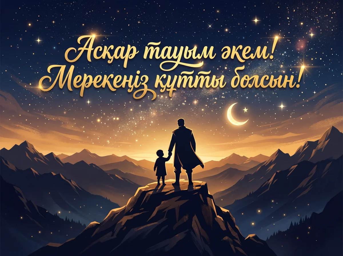 Әкелер күнімен құттықтау