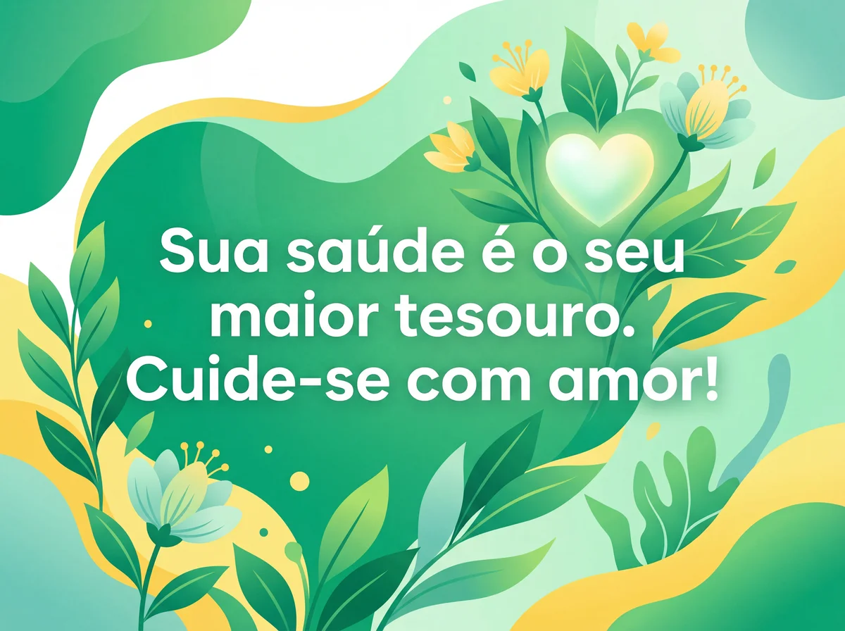 Mensagem curta para o Dia Mundial da Saúde