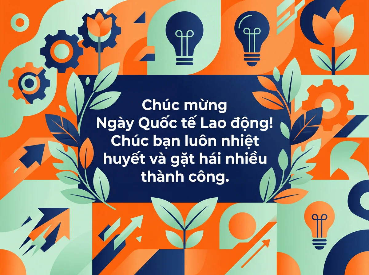 lời chúc Ngày Quốc tế Lao động 1/5 cho đồng nghiệp
