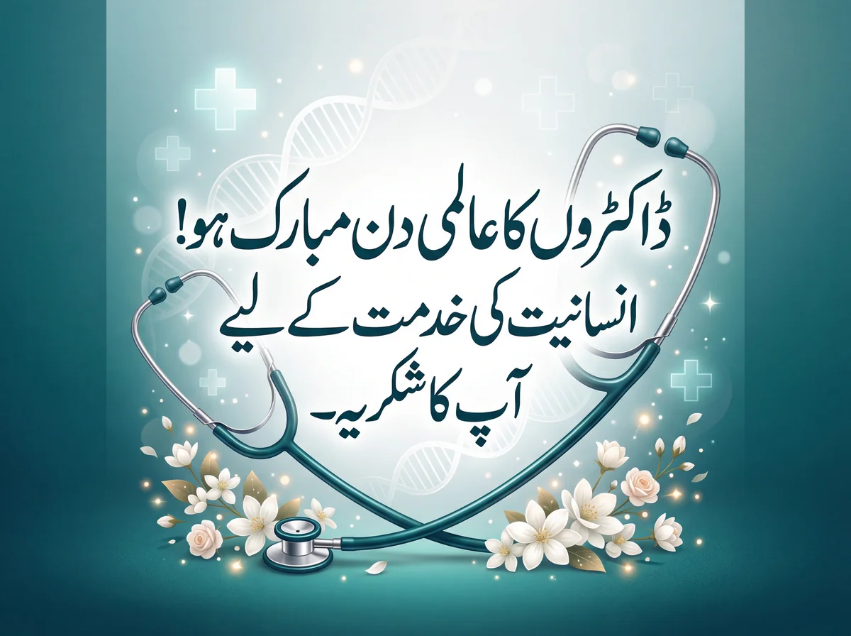 ہمارے تمام ڈاکٹروں کو ان کے دن کی مبارکباد