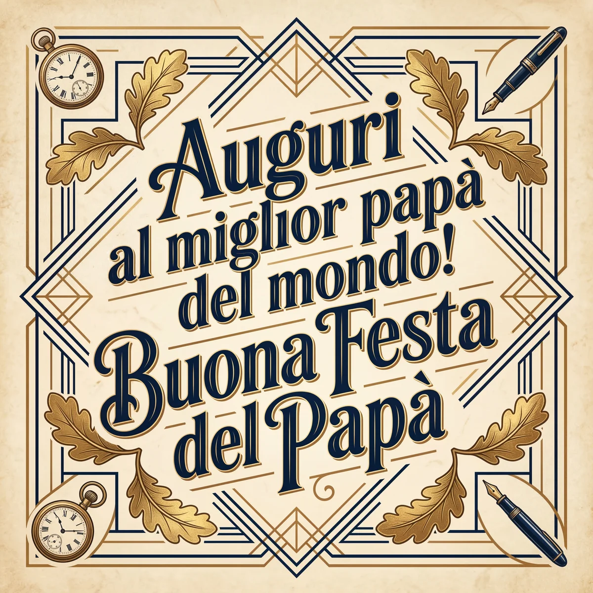 Tantissimi auguri per la Festa del Papà al miglior papà del ...
