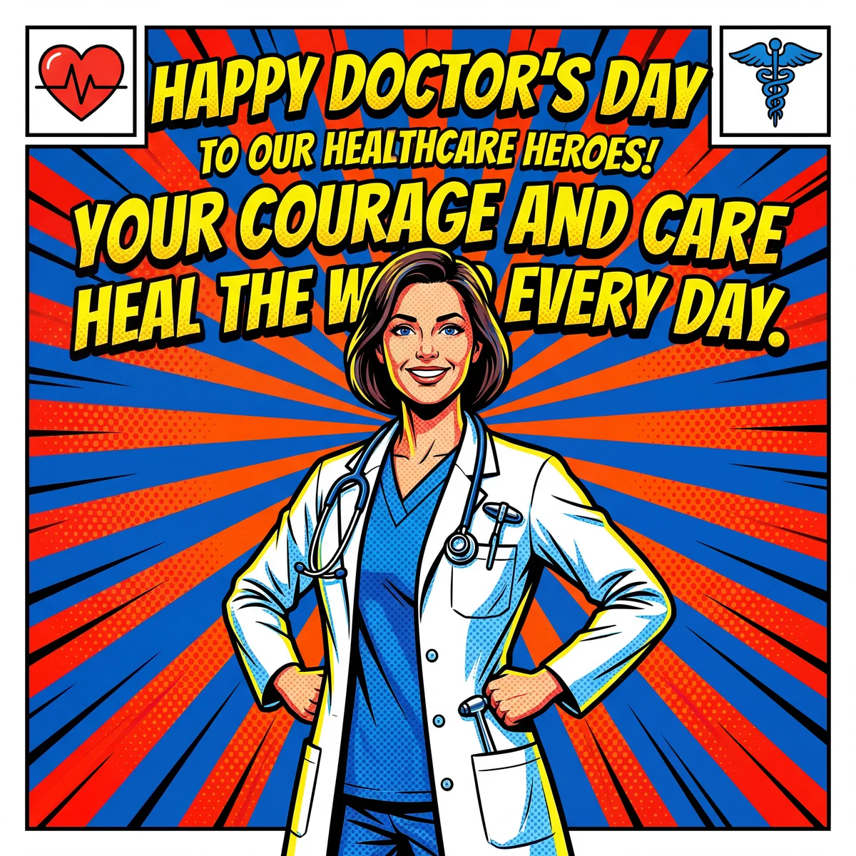 Happy Doctor's Day to our healthcare heroes!