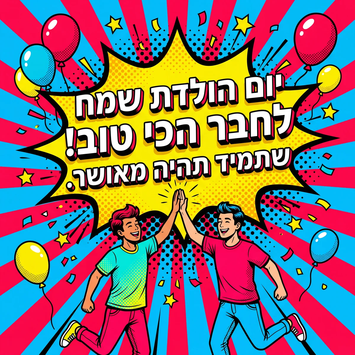 יום הולדת שמח לחבר הכי טוב