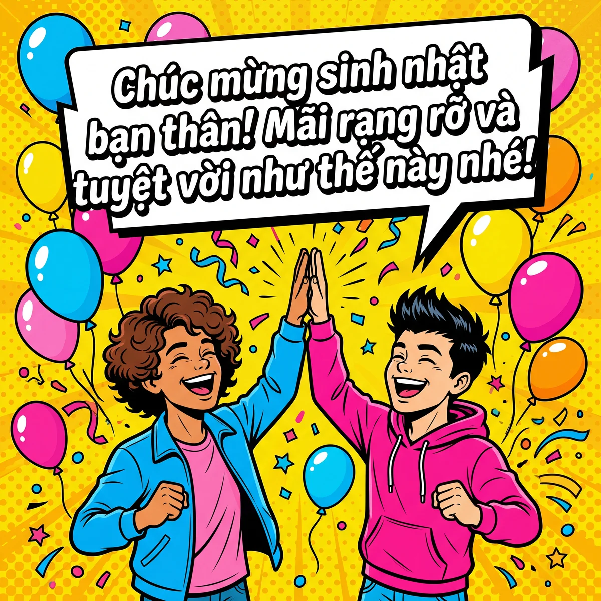 lời chúc mừng sinh nhật bạn thân