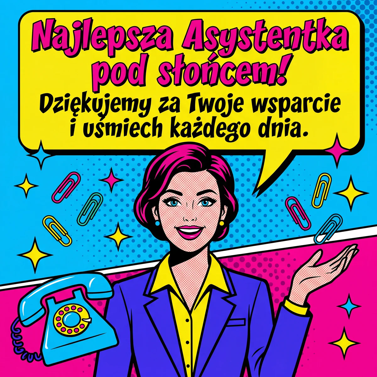 Życzenia dla asystentki z okazji Dnia Sekretarki i Asystentk...